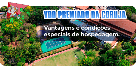 Voo premiado fim de semana