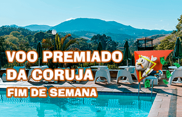Imagem do pacote de Voo Premiado da coruja